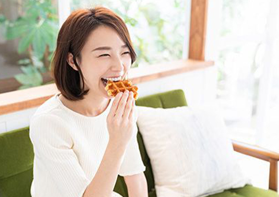 「よく噛む」クセをつける